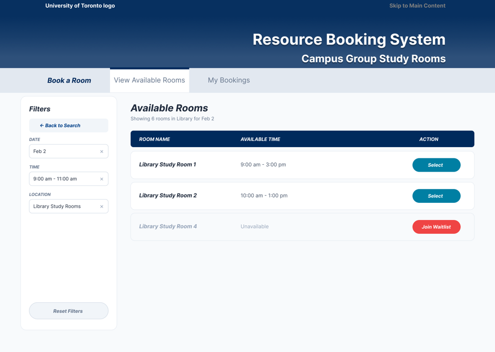 Persistent filters and seamless navigation