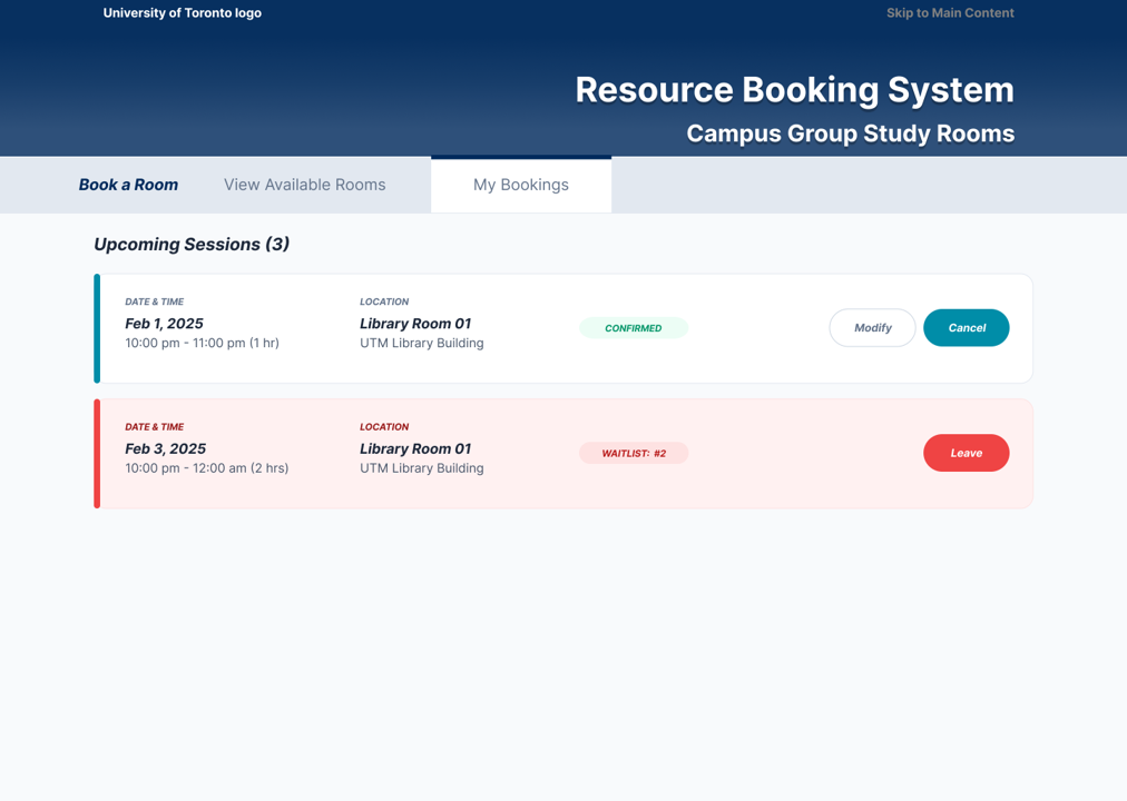 Optimized microcopy and waitlist feature