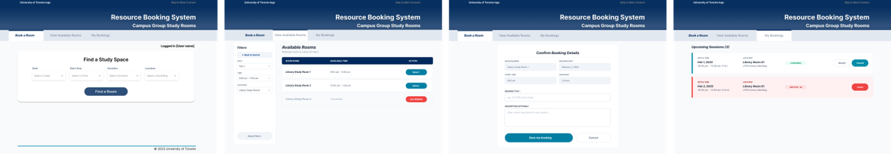 Redesigned Booking Workflow